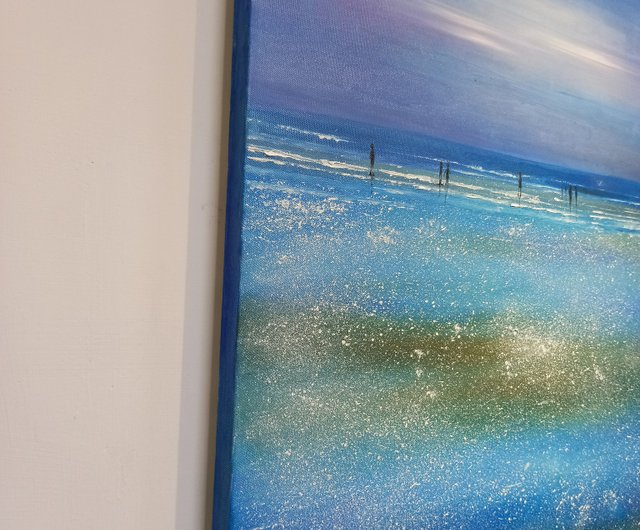 油絵ふるさとの海