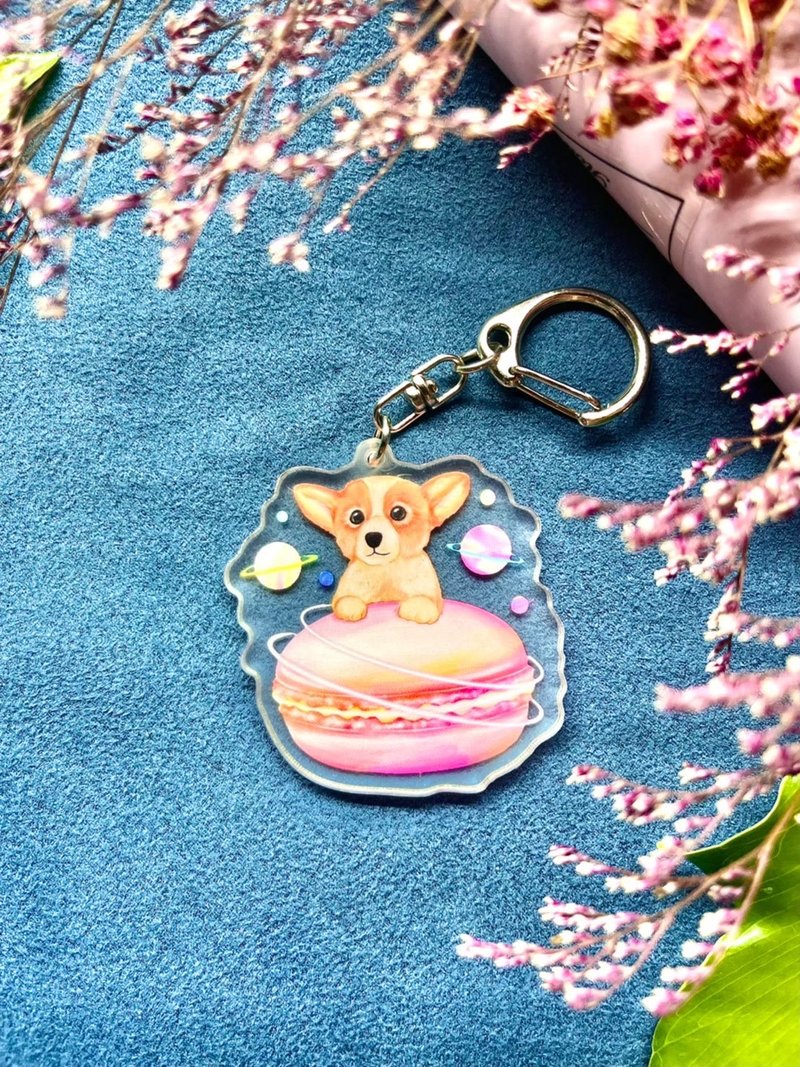 5cm Acrylic key ring - Keychains - Plastic 