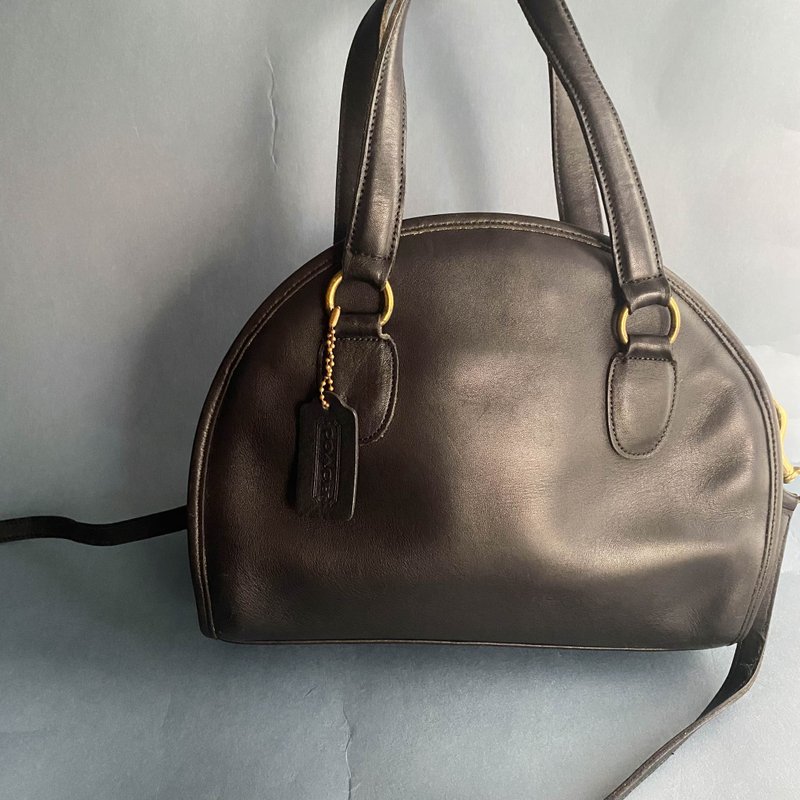中古Coach│斜背包│側背包│單肩包│真皮│女友禮物 - 側背包/斜背包 - 真皮 黑色