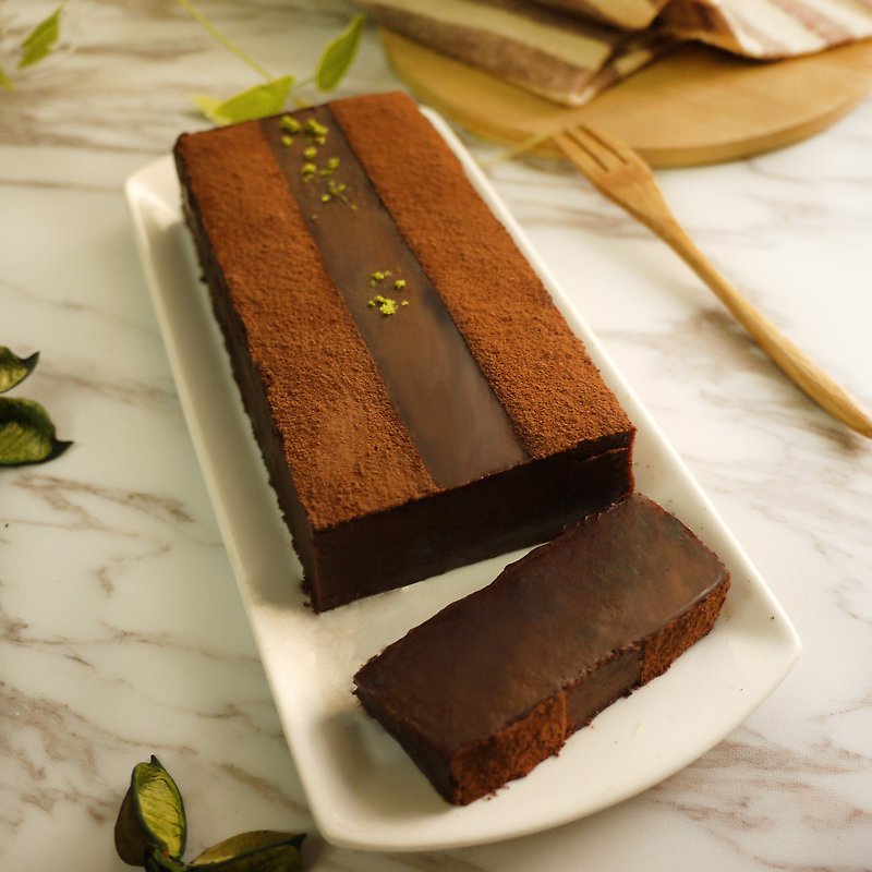[Tago] thick frozen chocolate cake / extreme richness - เค้กและของหวาน - อาหารสด สีนำ้ตาล