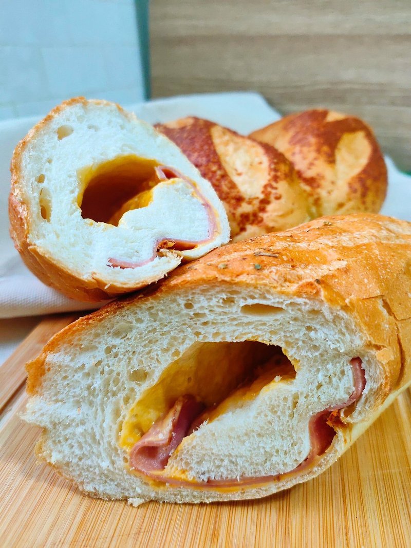 Ham Cheese Pasta European Bread - Bread - Other Materials 