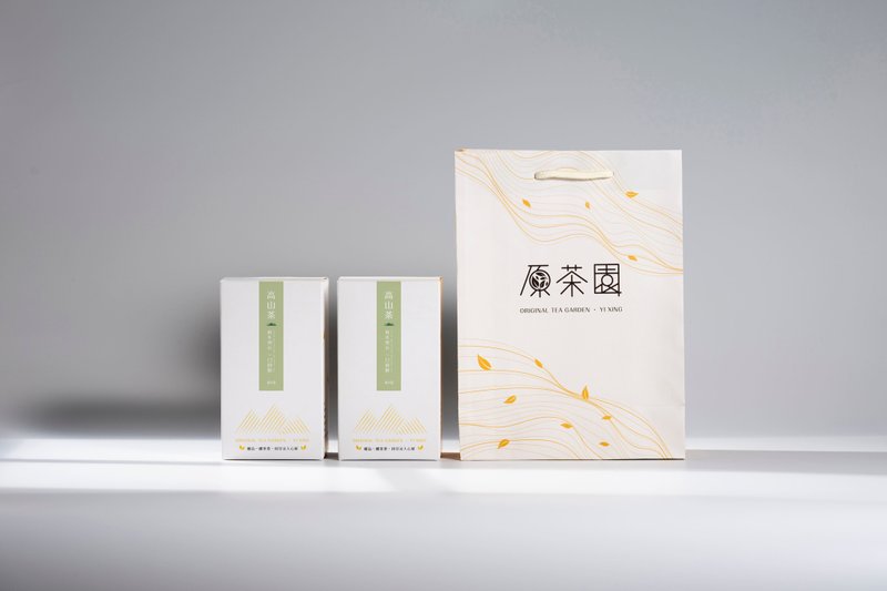 The original tea garden's first choice for Mid-Autumn Festival corporate gifts is the Lugu Tea Village high mountain tea gift box - Tea - Paper White