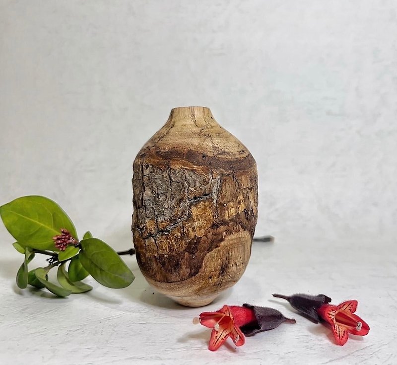 小憩(花瓶) - 擺飾/家飾品 - 木頭 金色