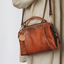 Beara Beara ショルダーバッグ 本革 MANJU 英国製 牛革 レトロ サイドショルダーバッグ/サイド