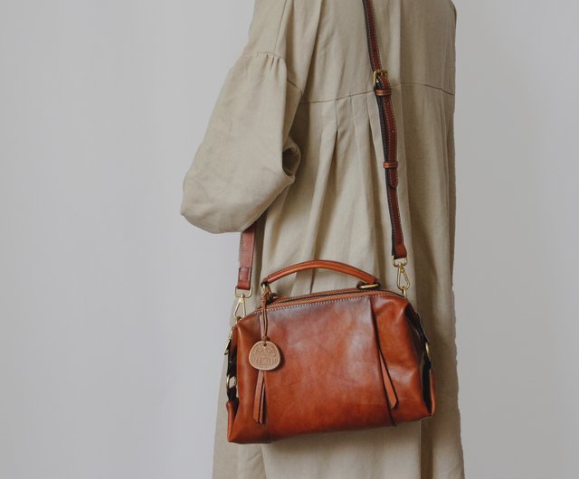 turkuabo 本革ショルダーバッグ 2WAY こげ茶色 item details