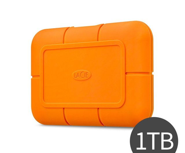 LaCie 萊斯Rugged SSD USB-C 500G/1TB/2TB 行動硬碟- 設計館LaCie 萊斯