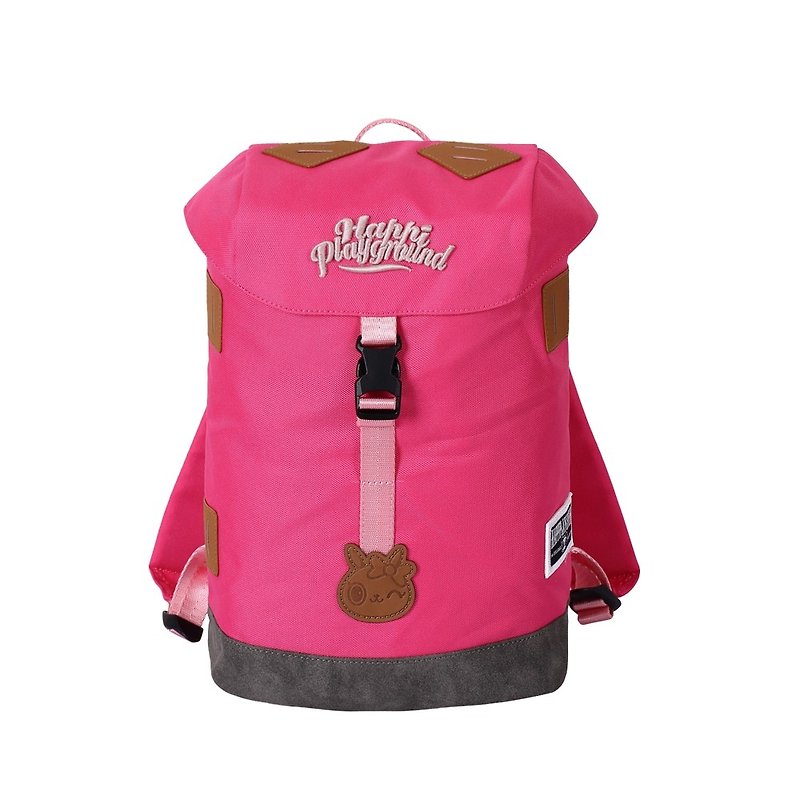 街頭探險家 兒童背包 (玫瑰果露) HappiPlayGround - 防走失/兒童背包 - 聚酯纖維 粉紅色