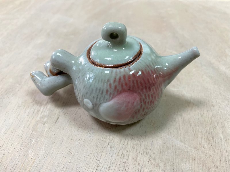 壺-小茶壺3 - 茶壺/茶杯/茶具 - 陶 咖啡色