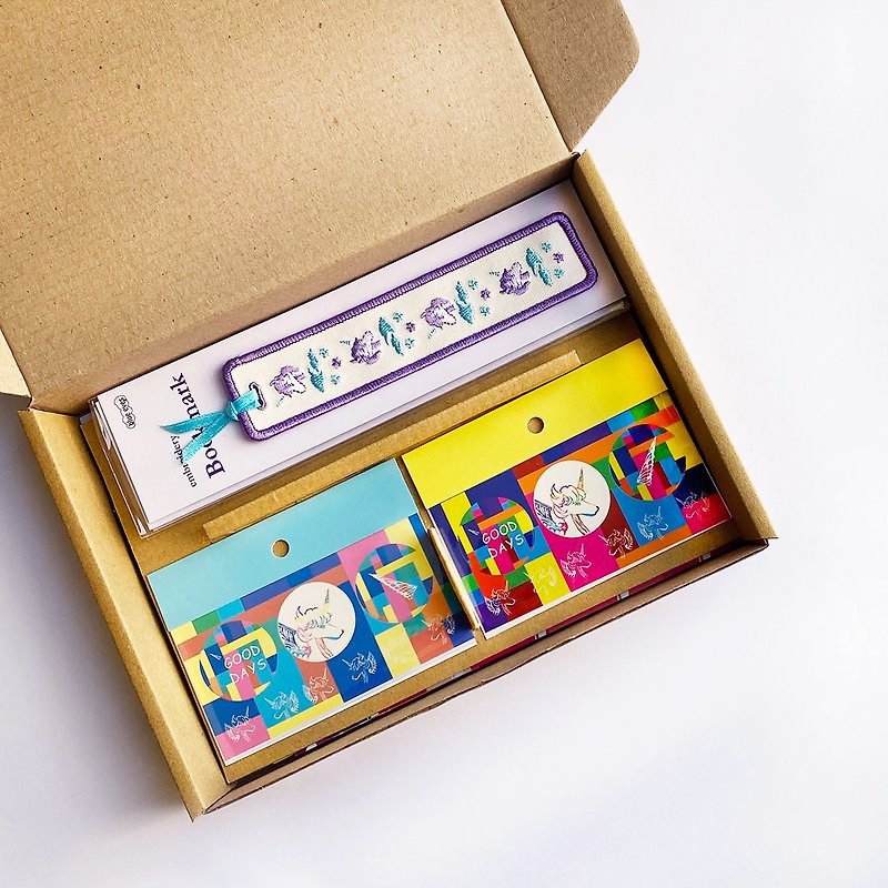 Unicorn KUZA Unicorn Kuza Daifu Box / Bookmark / Sticker / Card / Gift Box / Lucky Bag - Other - Other Materials Multicolor