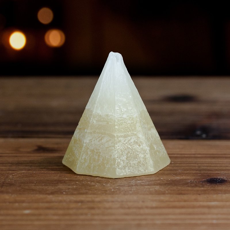 Small mountain candle / Huygens mountain / fragrance free
