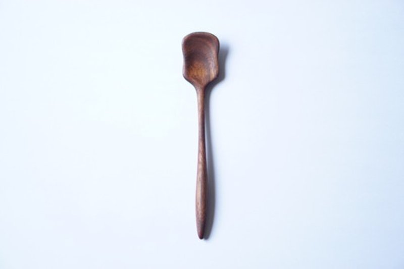 Wooden Jam Spoon, Walnut - ช้อนส้อม - ไม้ 