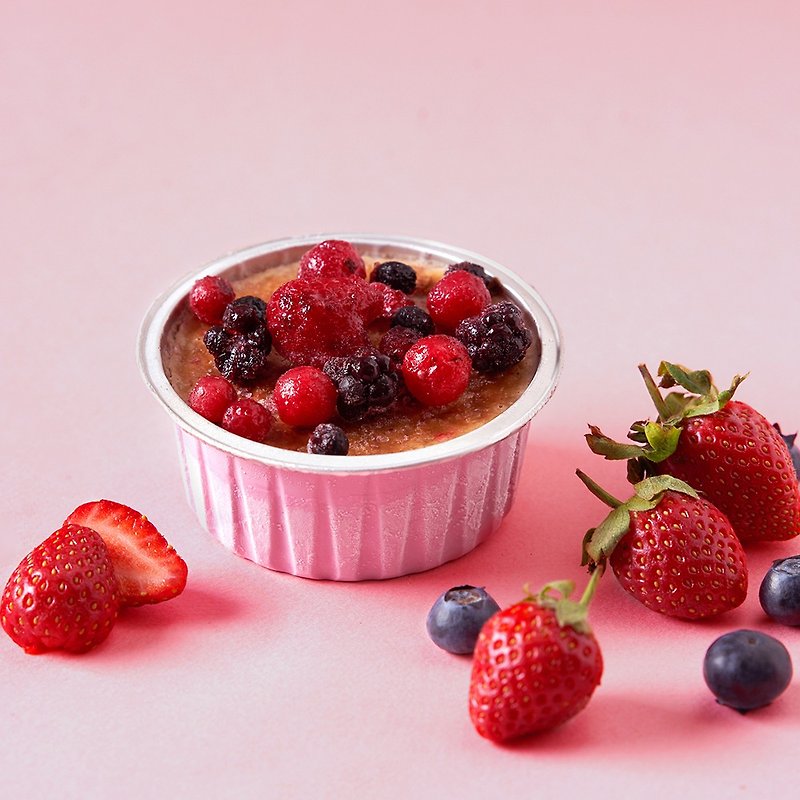 【5號起司】粉紅野莓派對Cheese Terrine(4入裝) - 蛋糕/甜點 - 新鮮食材 