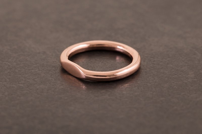 The EYE Ring 戒指 - 銅 - 目眼戒指 - 戒指 - 銅/黃銅 粉紅色