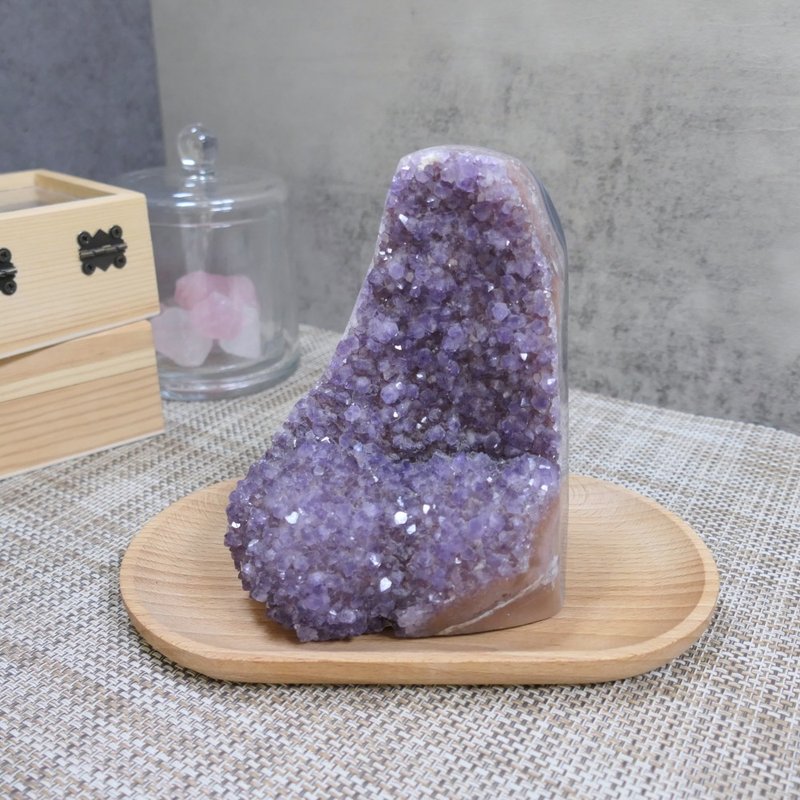 紫水晶座 紫晶鎮 - 擺飾/家飾品 - 水晶 