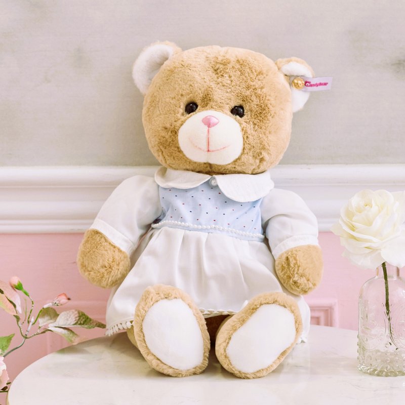 Candy Bear 软萌女友情侣熊 45cm - 玩偶/公仔 - 聚酯纖維 卡其色