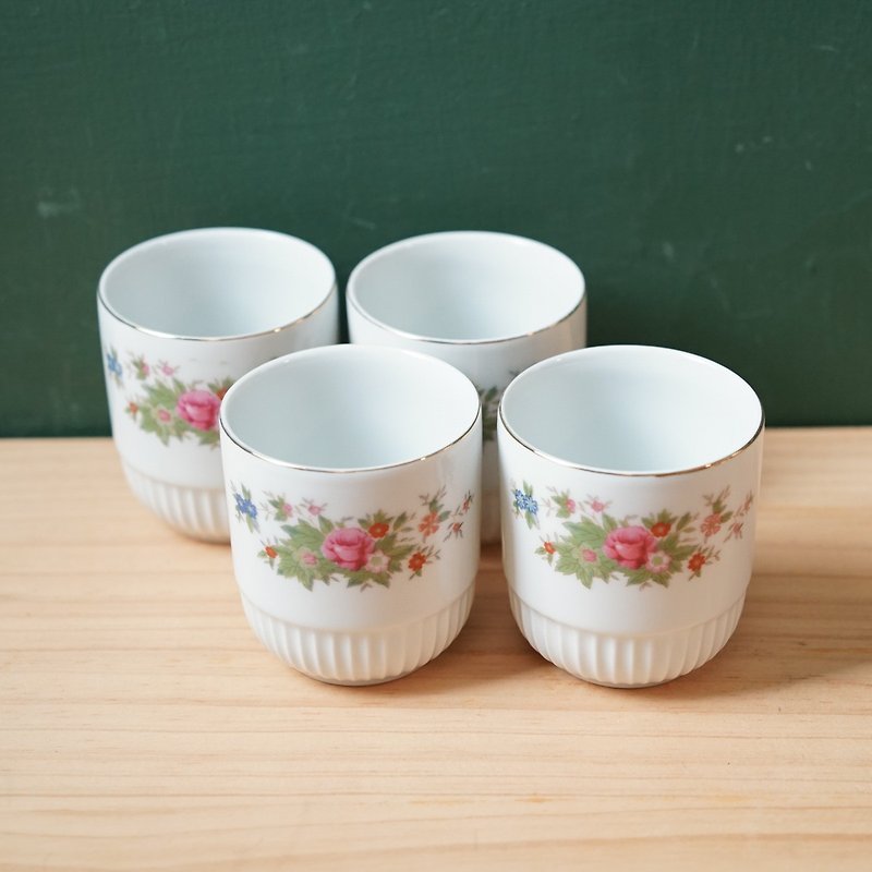 TAIWAN TATUNG Vintage Cups - Teapots & Teacups - Porcelain White