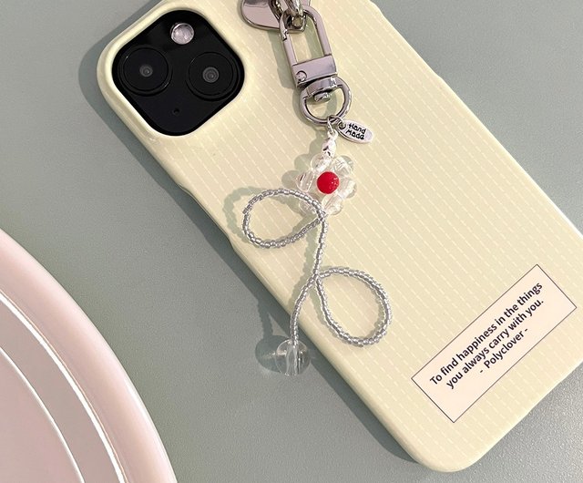 フラワービーズ キーリング 3色展開 - ショップ polyclover