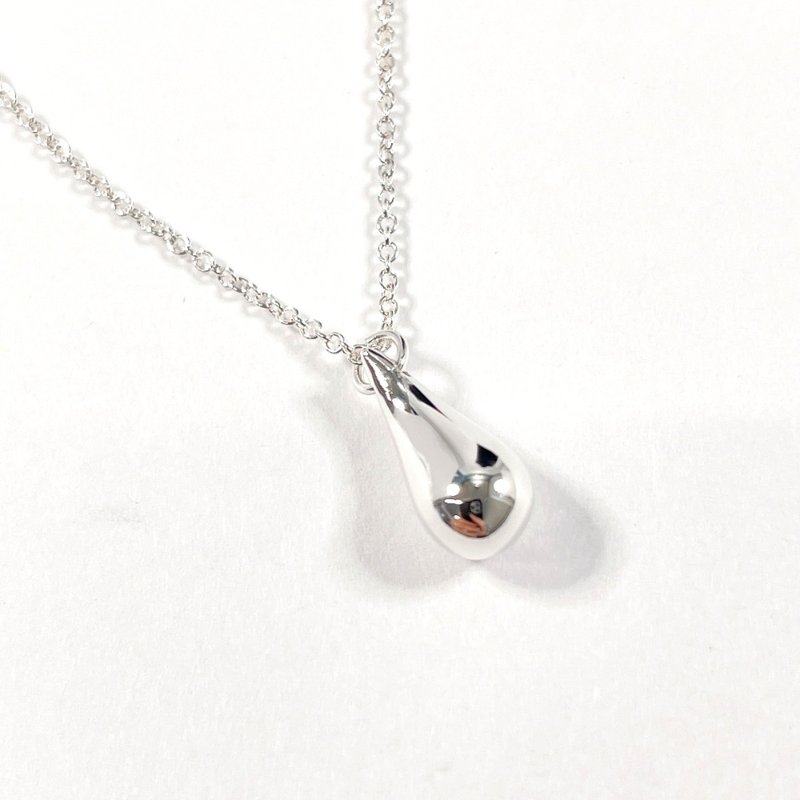 【日本直送 中古美品】ティファニー TIFFANY&Co. ネックレス ティアドロップ エルサペレッティ シルバー925 - 項鍊 - 純銀 銀色