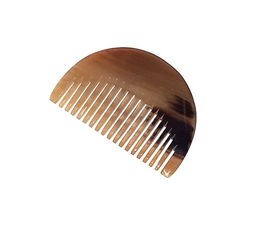 AnhCraft Hair Combs Anti-Static and Dandruff Resistant Hair Side Combs Handmade Cow Horn