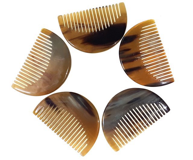 バッファローホーンコーム ナチュラルホーンコーム ハンドメイド