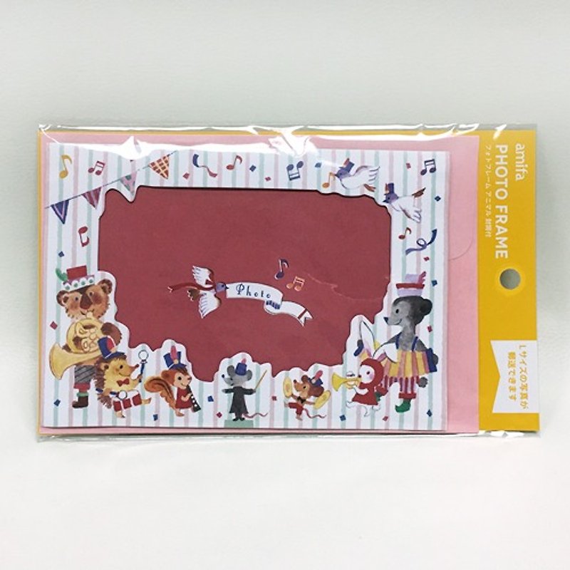 amifa 相框卡片+信封【歡樂樂隊 (34691)】 - 相簿/相本 - 紙 多色