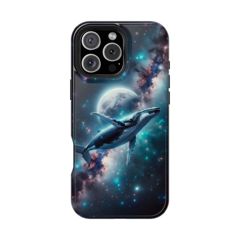 星空鯨魚 系列 iPhone 16/15/14 MagSafe 磁吸防摔手機殼 - 02號 - 手機殼/手機套 - 塑膠 多色