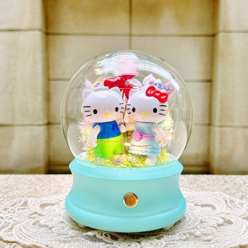 ハローキティ　ダニエル　ウエディング　オルゴール ハローキティディアダニエルウェディングオルゴール