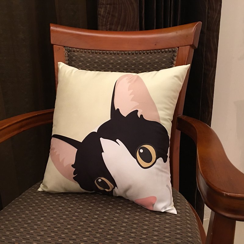 Goose yellow cat pillow - Pillows & Cushions - Polyester 