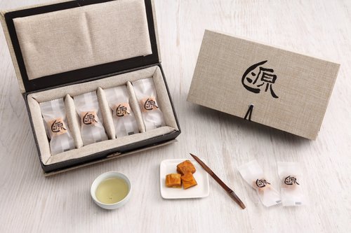 Food Michelin Samsung - [source of home dried mango] top layer of gold brick gift box