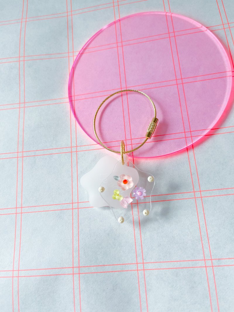 Keychain: kotoba | gentle words - 鑰匙圈/鑰匙包 - 壓克力 
