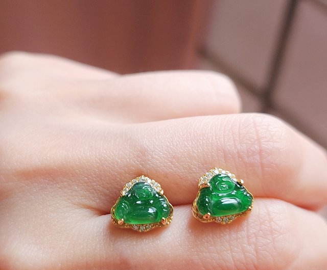 Imperial hot sale jade earrings