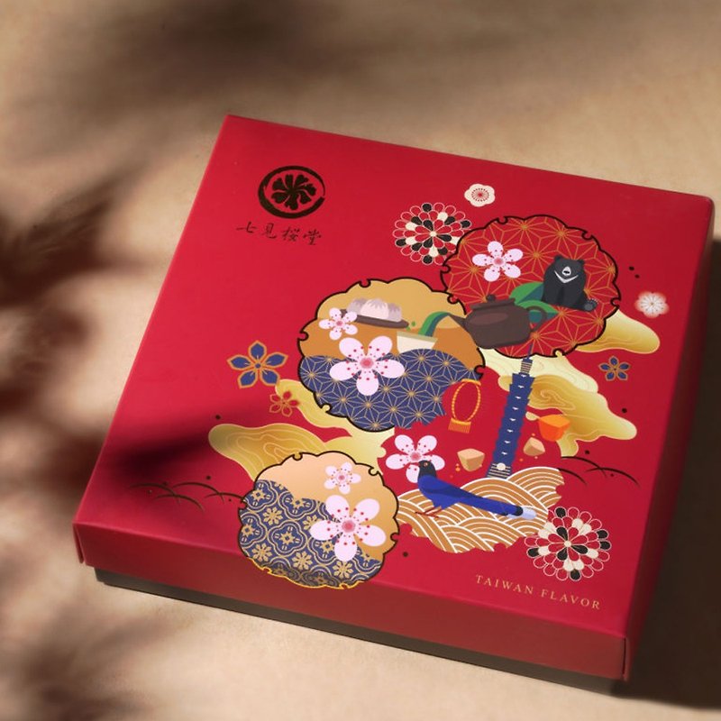 【Nanjian Yingtang】Tang Hong's Letter - Sandwich Cake Gift Box - Handmade Cookies - Fresh Ingredients 
