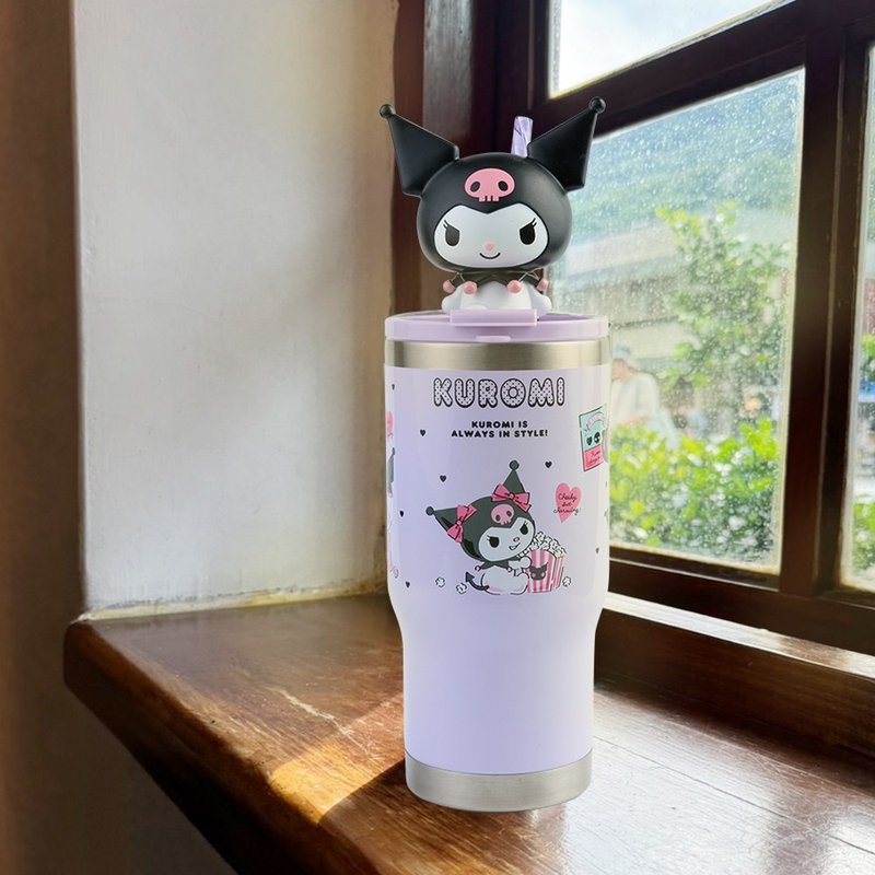 Pre-order [Germany Buderus] Sanrio Ceramic Ice Cup 710ml-Coolomi - กระบอกน้ำร้อน - สแตนเลส ขาว