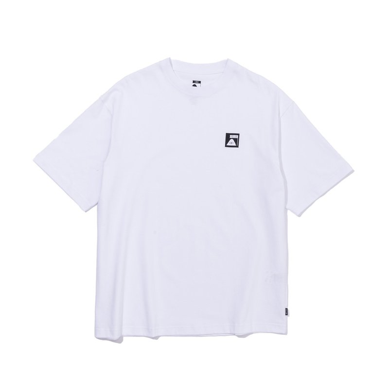 日本限定 POLER SUMMIT RELAX FIT TEE 單色日式重磅TEE / 白色 - 男 T 恤 - 棉．麻 白色