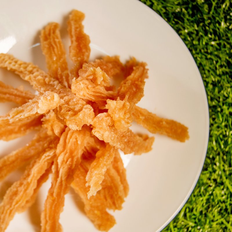 Fragrant Cheese Chicken Strips - ขนมคบเคี้ยว - วัสดุอื่นๆ สีส้ม