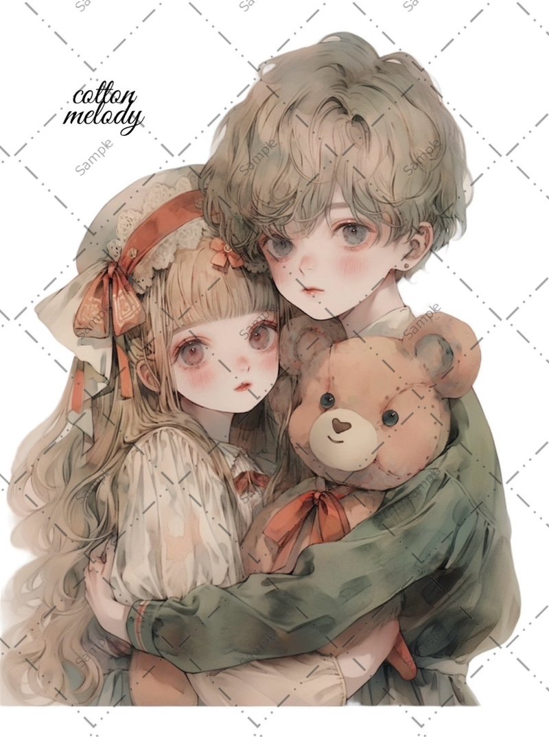 original sticker no.107 character sticker original sticker character sticker girl sticker original character sticker - Stickers - Paper 