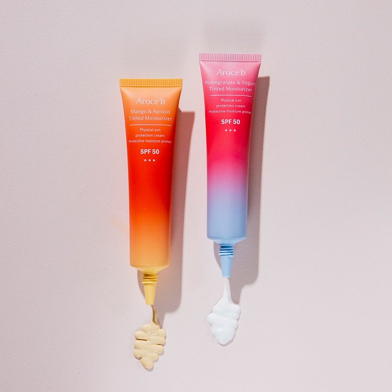 【耐曬抗汗SPF50】修護潤色防曬兩入組 有機天然 顏色任選 - 臉部/身體防曬 - 其他材質 
