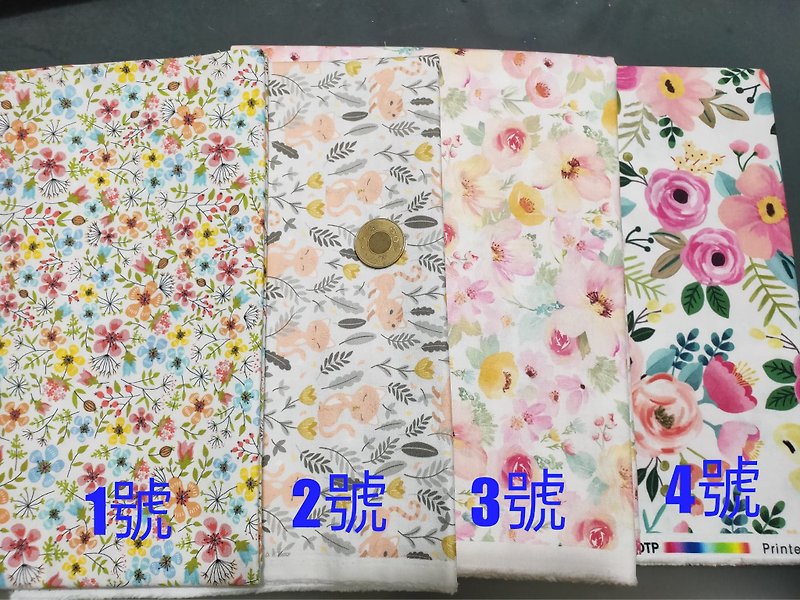 Customized hand-stitched book with imported cloth - สมุดบันทึก/สมุดปฏิทิน - ผ้าฝ้าย/ผ้าลินิน 