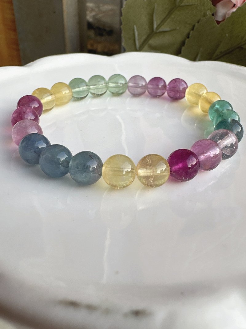 Heartfelt - Caiying stone bracelet - Bracelets - Crystal Multicolor