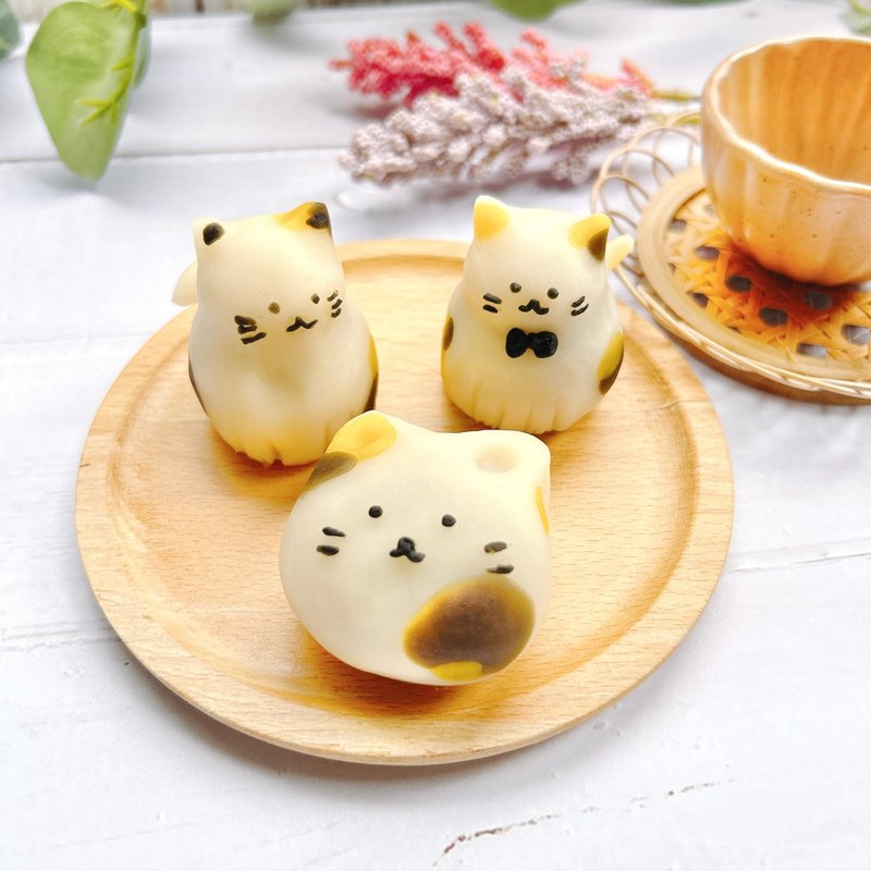 【DIY烘焙手作課程】【新北市】【和菓子 - 可愛貓咪】 - 烘焙/烹飪/料理 - 其他材質 