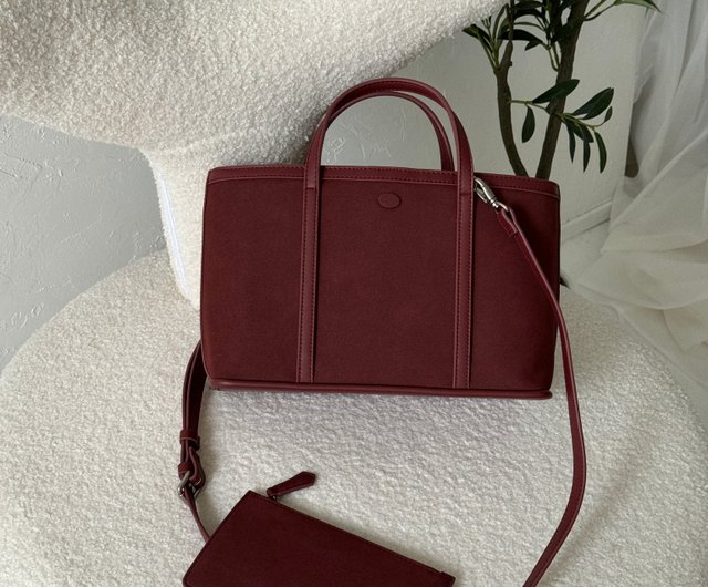 ★THE ALLY☆CAMILLA BAG The Ally from Korea | CAMILLIA BAG (with pouch) | Burgundy