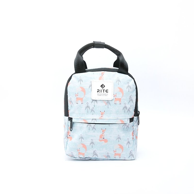 【RITE】Leyou Series-Dual-use Mini Backpack-Worry-free Fox - Backpacks - Waterproof Material Green