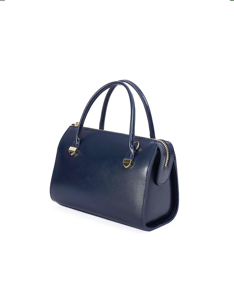 MARTINEZ Bag | Crossbody Bag | Shoulder Bag | Handbag Bag |  Argentina Leather - กระเป๋าถือ - หนังแท้ สีน้ำเงิน