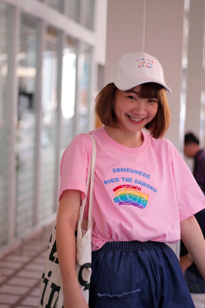 T-shirt - 女 T 恤 - 聚酯纖維 粉紅色