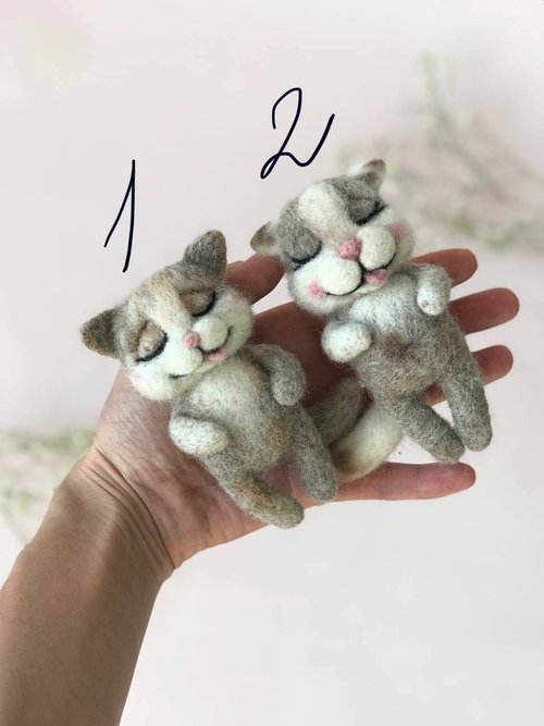 Newborn Felted Animal Toy Photo Props, Felt Stuffed Animal Photo Prop, Felt  Animals,newborn Felted Bear,newborn Photography Props,felt Tiger 