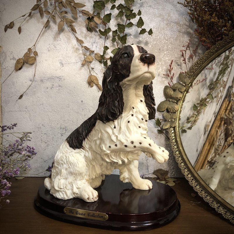 英國查理士王騎士犬擬真手工中型塑雕 - 擺飾/家飾品 - 其他材質 