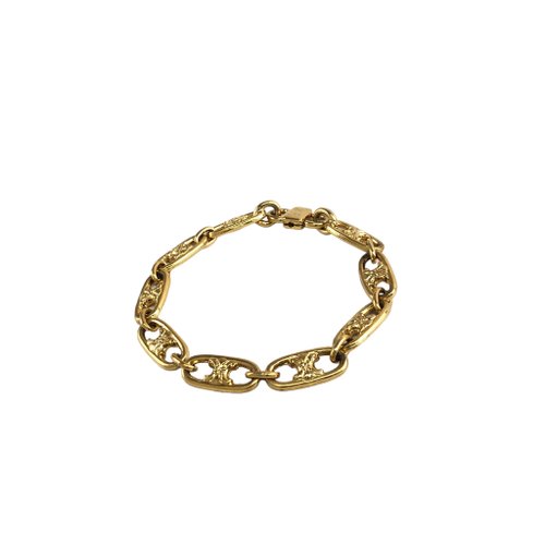 【希少美品・箱・保管袋付】セリーヌ／ヴィンテージ ブレスレット／GP 楽天市場】【送料無料】 セリーヌ ブレスレット ゴールド
