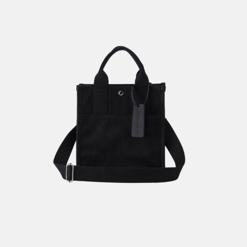 Joybag Corduroy Black - Handbags & Totes - Cotton & Hemp Black