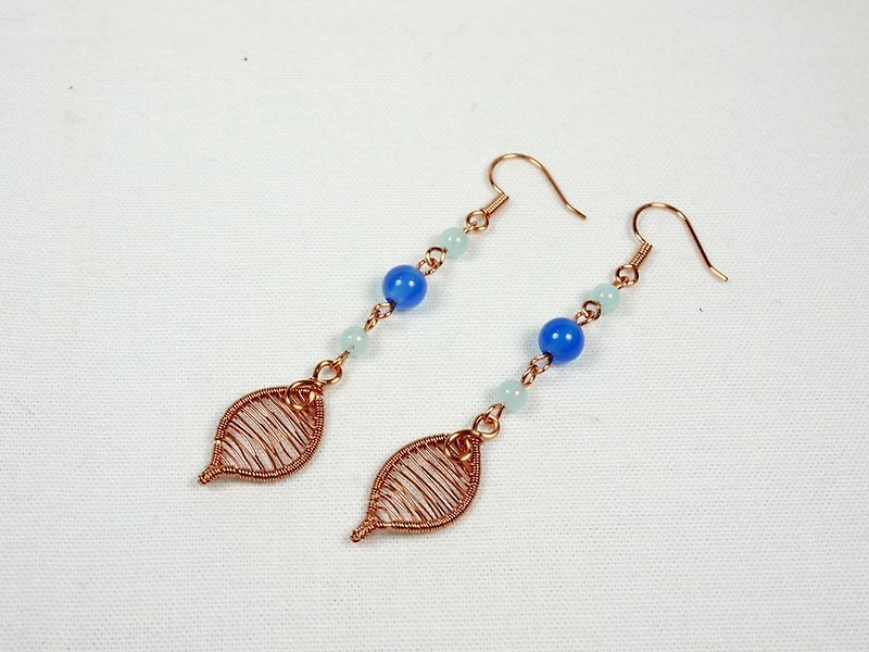 Fallen leaves A - Earrings & Clip-ons - Other Metals 