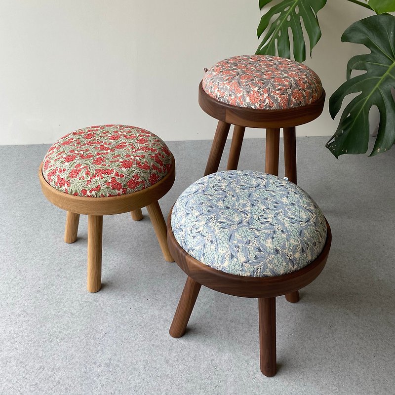 TOMO - Touch skin/fruit/log chair stool side table New Year color matching gift - เก้าอี้โซฟา - ไม้ หลากหลายสี